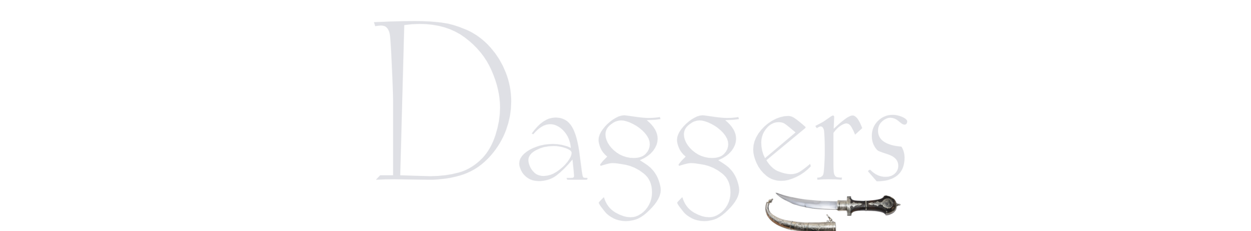 Vintage Moroccan Daggers